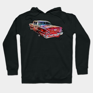 1958 Chevrolet Delray 4 Door Sedan Hoodie